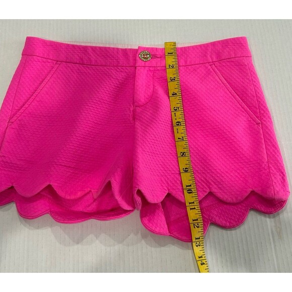 Lilly Pulitzer Shorts Women’s Size 00 Color Pink The Buttercup Stretch 5” Inseam - Picture 11 of 12